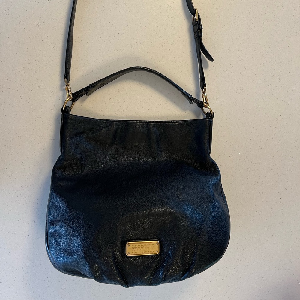 Marc by Marc Jacobs Pebbled Leather Q Hillier Hobo Bag